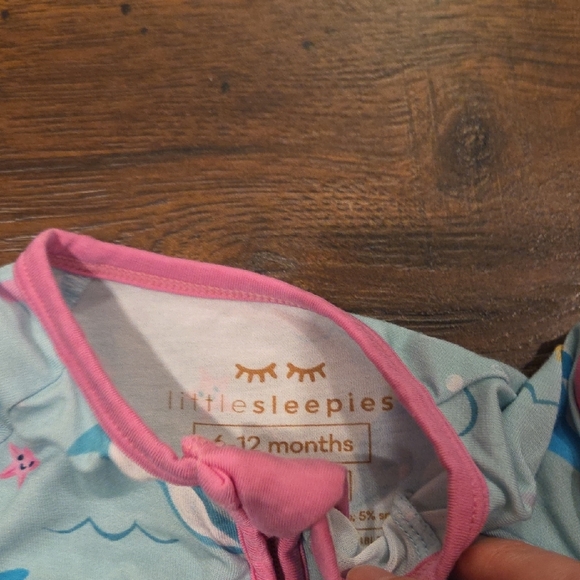 Little Sleepies Dolphin Shorty - Picture 2 of 4